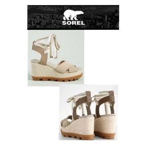 Sorel Womens Joanie II Ankle-Strap Lace-Up Sandals